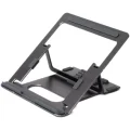 Pout EYES 3 ANGLE Aluminum Portable Laptop Stand Grey