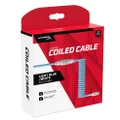 HyperX Coiled Cable (Light Blue & White) - PC Games