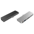 HyperDrive: 6-in-1 USB-C Hub for iPad Pro - Silver