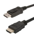 2m Digitus DisplayPort 1.1 to HDMI 1.4 Display Cable