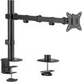 Gorilla Arms Single-Monitor Steel Articulating Monitor Mount (116x484x561mm)