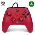 Xbox Enhanced Wired Controller - Artisan Red - Xbox Series X