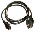 8Ware: 3 Core Light Duty Power Cable - 2m