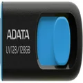 128GB ADATA UV128 Dashdrive Retractable USB 3.0 Flash Drive (Blue/Black)