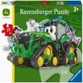 Ravensburger: Shaped Jigsaw - John Deere Tractor (24pc Jigsaw)