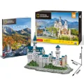 3D Puzzle: National Geographic City Traveller - Germany Neuschwanstein Castle (121pc)