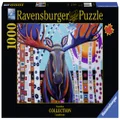 Ravensburger: Canadian Collection - Winter Moose (1000pc Jigsaw)