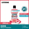 Listerine Kids Mouthwash With Berry Shield Zero Alcohol (Suitable For Kids Above 6yrs Old + Strengthen & Reduce Cavities) 250ml