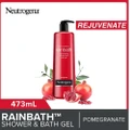 Neutrogena Rainbath Rejuvenating Shower And Bath Gel Pomegranate For Spa-like Indulgence 473ml