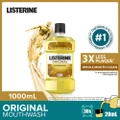 Listerine Original Antiseptic Mouthwash (Kills 99.9% Of Germs That Cause Bad Breath) 1000ml