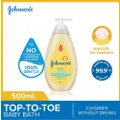 Johnson's Baby Baby Top-to-toe Hair & Body Baby Bath Cleanses Without Drying 500ml