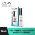 Olay Olay Luminous Niacinamide + Aha Face Super Serum (Reduce Acne Marks) 30ml