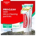 Colgate Total Professional Clean Gel Toothpaste 150gx2 Value Pack
