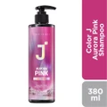 Jsoop Color J Aurora Pink Shampoo (Enhance Hair Colour + For Greenish Coloured Hair) 380ml