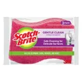3m Scotch Brite Gentle Clean Scrub Sponge (Safe Cleaning For Delicate Surfaces) 3s