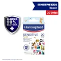 Hansaplast Kids Sensitive Plaster Strip Extra Skin Friendly Hypoallergenic Assorted Designs 20s