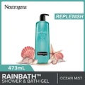 Neutrogena Rainbath Replenishing Shower And Bath Gel Ocean Mist For Spa-like Indulgence 473ml
