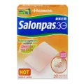 Salonpasâ® 30 Patch Hot Light Scent (Gentle To Skin + Pain Relief) 20s
