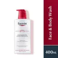 Eucerin Ph5 Wash Lotion For Body & Face (Preserve Skin's Resilience) 400ml