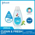 Johnson's Baby Johnson's Active Kids Clean & Fresh Bath 200ml (With Green Tea Extracts)