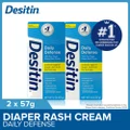 Desitin Daily Defense Diaper Rash Protection Cream Instantly Soothe Diaper Rash Discomfort Twin Packset 57g X 2s