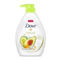 Dove Dove Go Fresh Avocado + Calendula Invigorating Hydration Body Wash 1000ml