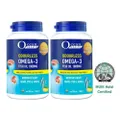 Ocean Health Odourless Omega-3 Fish Oil Softgel 1000mg Packset(For Heart, Brain, Eyes & Joints + Halal) 180s X 2