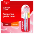 Colgate Cushion Clean Toothbrush Value Pack 2s (Soft)