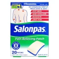 Salonpasâ® Pain Relieving Patch 20's
