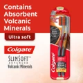 Colgate Slim Soft Advanced Volcanic Toothbrush 2s