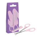 Watsons Safety Scissors With Protective Cover (For Easy Smoothing Trimming Of Nails, Grooming Eyebrow Eyelash) 1s