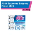 Darlie Darlie All Shiny White Supreme Enzyme Toothpaste 120g X 3s (Fresh Mint)