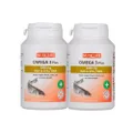 Nutrilife Omega 3 Plus Tablet Supplement Packset (Help Support Heart Brain Eye & Joint Health) 90s X 2