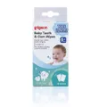 Pigeon Baby Tooth & Gum Wipes Fluoride Free Natural Flavour Sterile Individually Packed (For 6 Months +) 20s