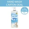 Watsons Goat Milk Scented Cream Body Wash (Softening And Moisturising, Dermatologically Tested) 1000ml X 12 Bottles Per Carton