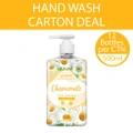 Watsons Chamomile Cream Hand Wash (Mild Soothing, Dermatologically Tested) 500ml X 12 Bottles Per Carton