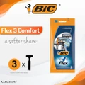 Bic Flex 3 Comfort Disposable Shaver 3s