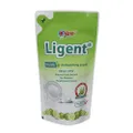 Yuri Ligent Antibacterial Dishwashing Liquid Refill Lime 600ml