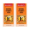 Kordel's Natural Vitamin E 400 Iu 100s Twinpack