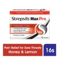 Strepsils Lozenges Soothing Relief For Sore Throat Max Pro 16s
