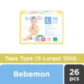Bebemon Baby Diaper Panty Type Size L Chlorine Free Pefc & Fsc Certified (Best For Babies Weighing 9 To 13 Kg) 32s
