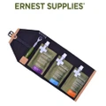 Ernest Supplies Roll Up Skincare Toolkit (Protective Matte Moisturizer - Tech Pack 74ml + Cooling Shave Cream - Tech Pack 89ml + Soap-free Gel Face Wash - Tech Pack 89ml + Logo Razor In Green With Triple Blade Cartridge)