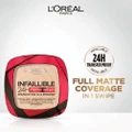 L'oreal Paris Makeup Infaillible 24h Freshwear Foundation In A Powder 130 True Beige 1s