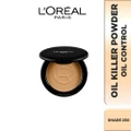 L'oreal Paris Makeup Infallible 24h Oil Killer Powder 250 Radiant Sand Spf32 Pa+++ (24h Oil Control + High Coverage) 6g