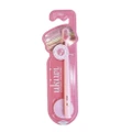 Ukiwi Macaron Ultra Wide Toothbrush Pink (Magnetic Absorption + Keep Brush Hygiene + Super Clean Power) 1s