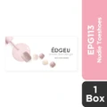 Edgeu Real Gel Nail Strips Epg113 Nudie Toeshoes (Semi-baked + Ultra Glossy + Long-lasting + Salon Quality) 1s