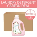 Orita Eco-friendly Coconut Soap Base Baking Soda Laundry Detergent Rose Scented 1.5l X 6s (Per Carton)
