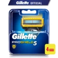 Gillette Proshield5 Replacement Cartridge 4s