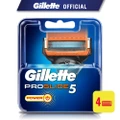Gillette Proglide5 Power Replacement Cartridge 4s