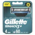 Gillette Mach3+ Cart 4s